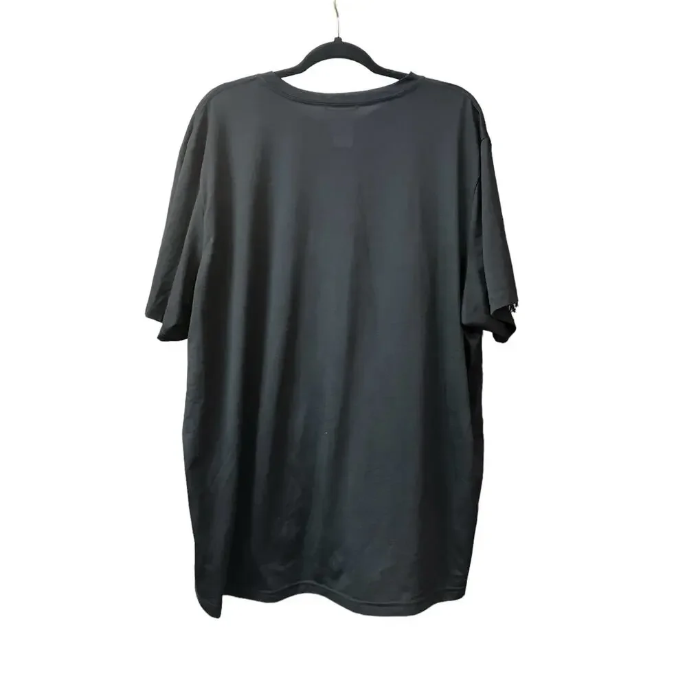 The North Face Men's Black Camo Logo Short Sleeve Soft Knit T-Shirt Size XXL